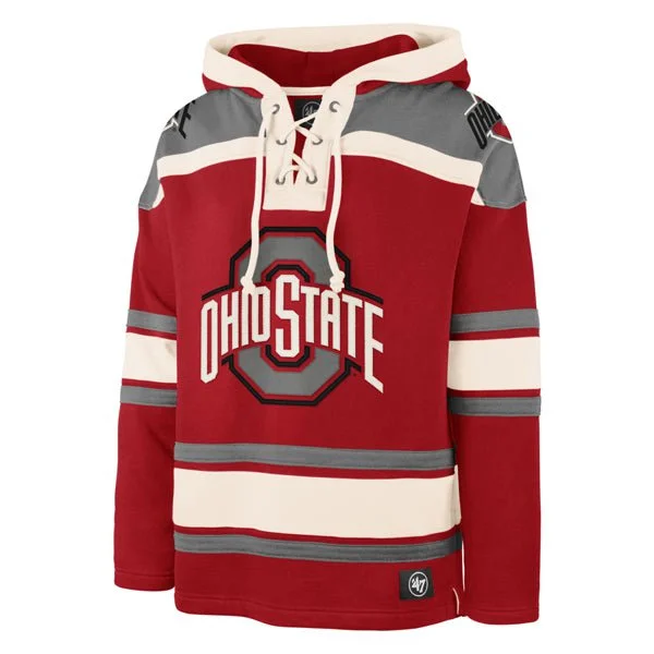 Buy Today OHIO STATE BUCKEYES SUPERIOR LACER HOOD MENS