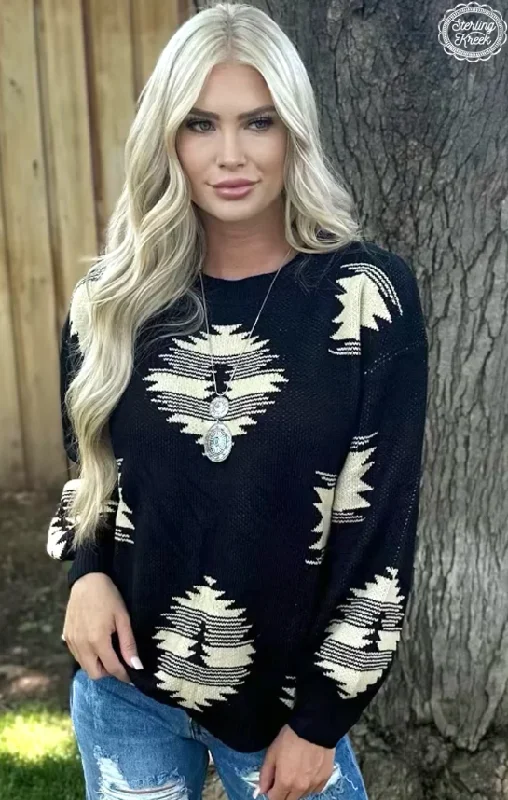 Paint It Aztec Sweater