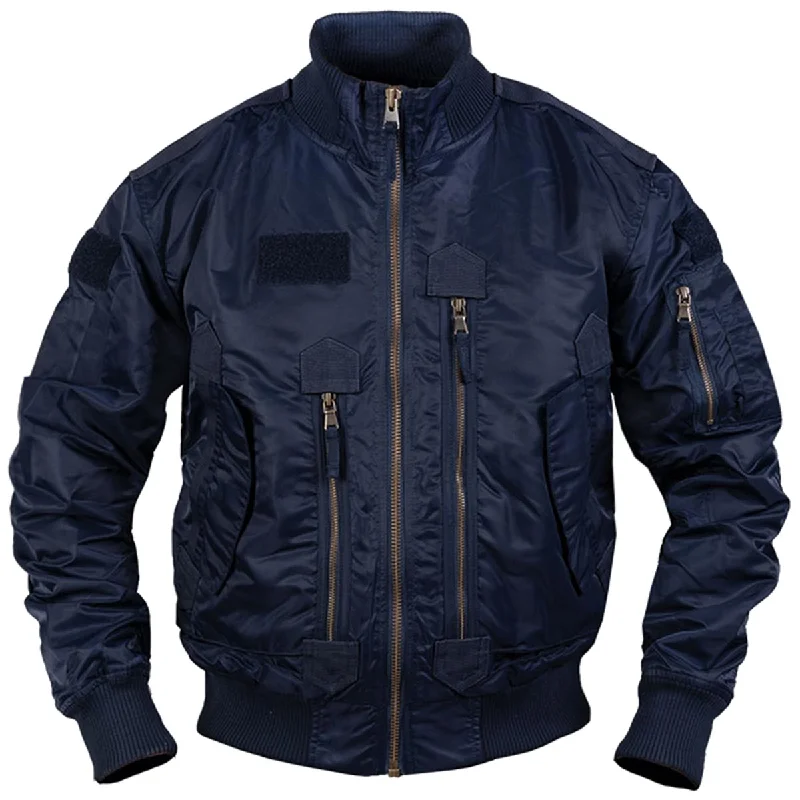 Weekend Deals That Dazzle Mil-Tec US Tactical Bomber Flight Jacket Dark Blue