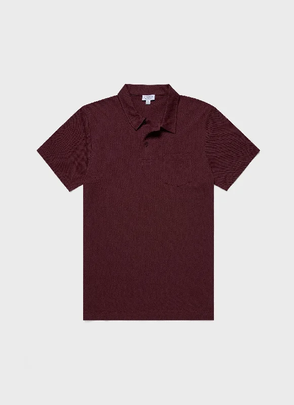 Quick Sale Men's Riviera Polo Shirt in Port