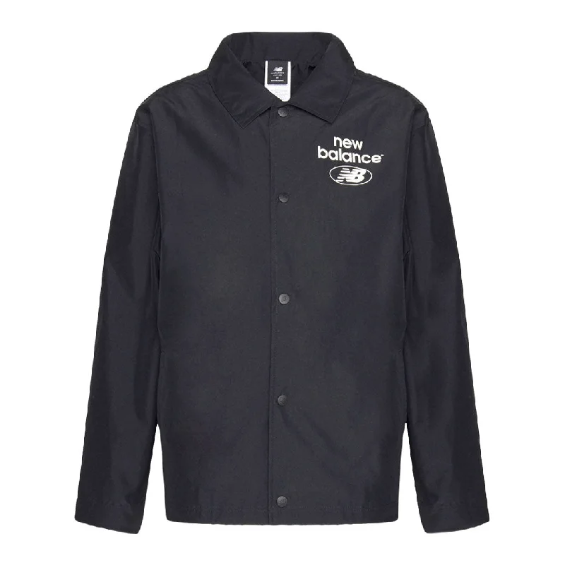 Today’s Deal New Balance - Men's Essentials Coach Jacket (MJ31531 BK)