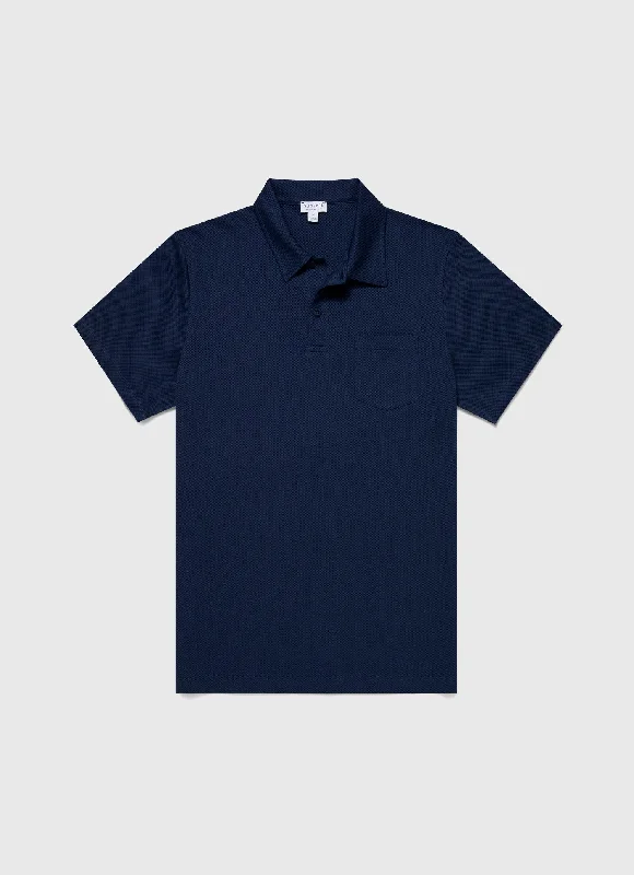 Today Only Men's Riviera Polo Shirt in Ink Blue