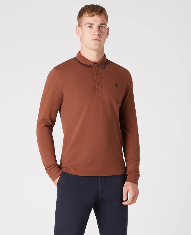 Midnight Madness Slim Fit Cotton-Stretch Pique Polo Shirt