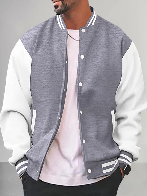 Bargain Bin Casual Varsity Baseball Jacket