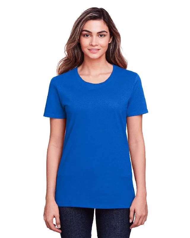 Big Savings Fruit of the Loom Ladies ICONIC T-Shirt | Royal