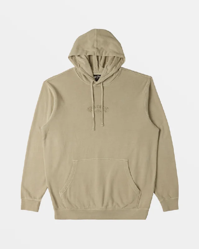 Final Sale Billabong Wave Washed Pullover Sweatshirt-Oyster