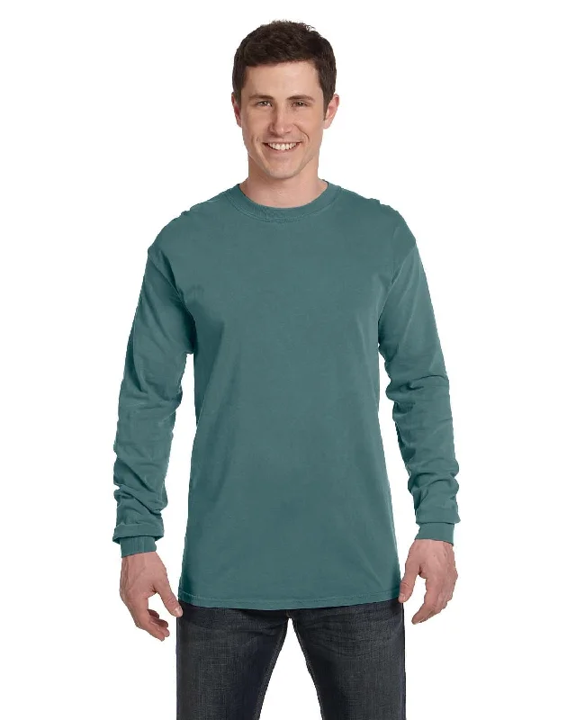 Bonus Savings Comfort Colors Garment-Dyed Long Sleeve T-Shirt | Blue Spruce