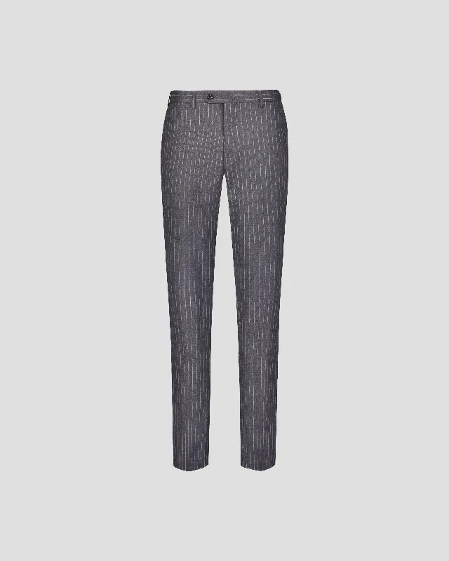 Closeout Sale SG Dress Trouser - Charcoal Pinstripe