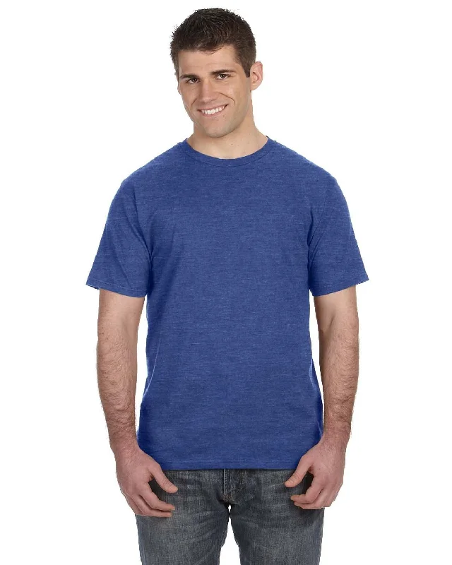 Savings Galore Anvil Fashion Fit T-Shirt | Heather Blue