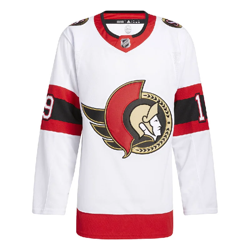 Weekend Discounts to Relish adidas - Men's Ottawa Senators Authentic Drake Batherson Jersey (IA7817)