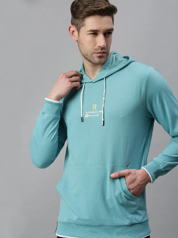 Great Bargain Men Solid Blue Sweatshirt