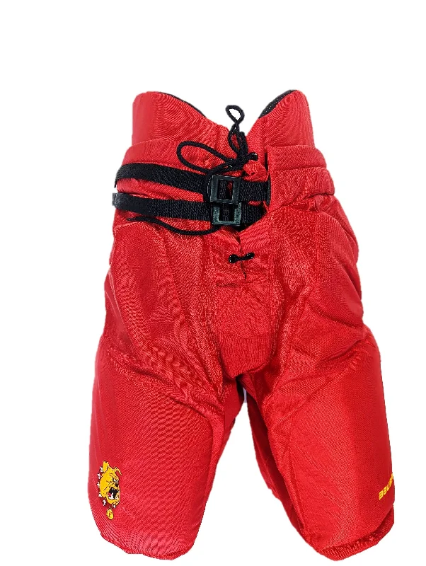 Fantastic Offers Bauer Supreme - NCAA Pro Stock Hockey Pants (Red)