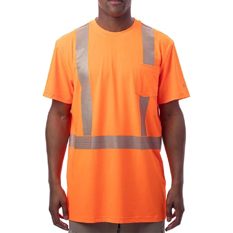 Low Prices Men's Cooling Pocket Safety Workwear T-Shirt - CLOSEOUT