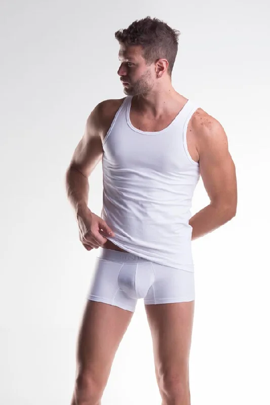 Special Promotion Unico Classic Vest White COTTON