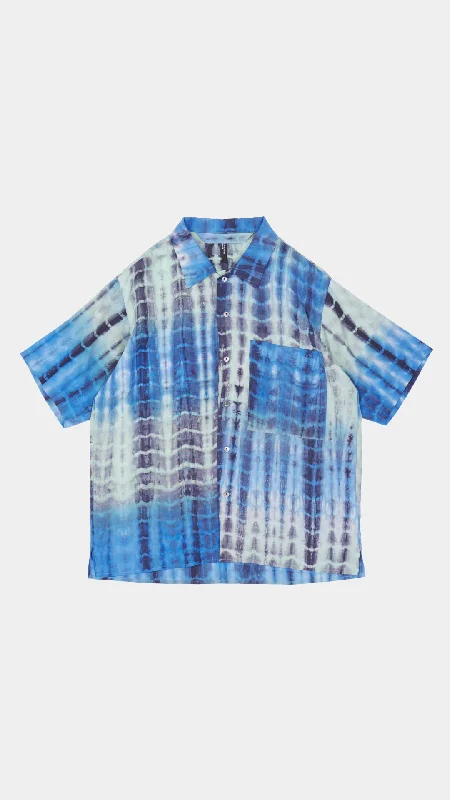 Take Advantage Tie Dye Open Collar Shirt