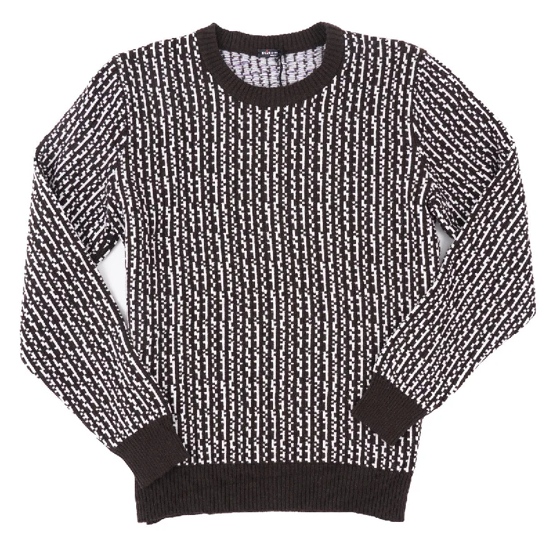 Stock Up Kiton Patterned Knit Cashmere Sweater