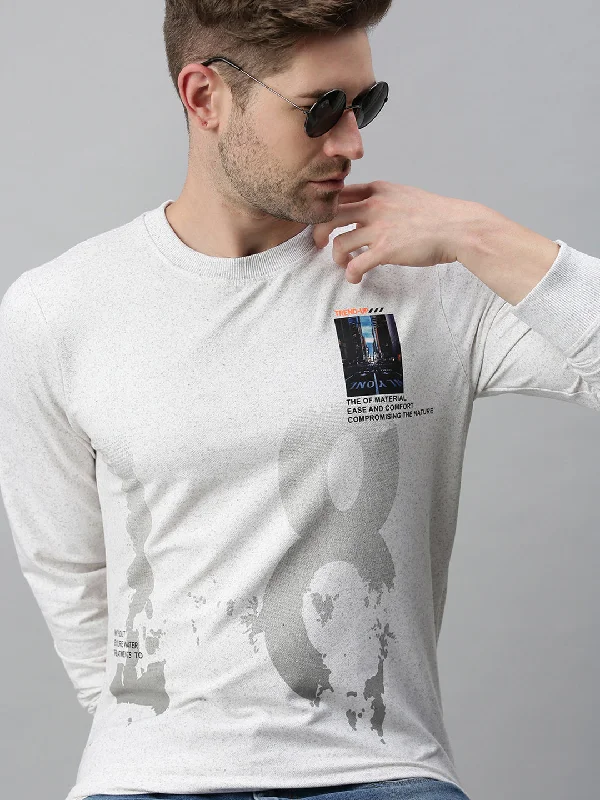 Value Deals Men Solid Cream Sweatshirt