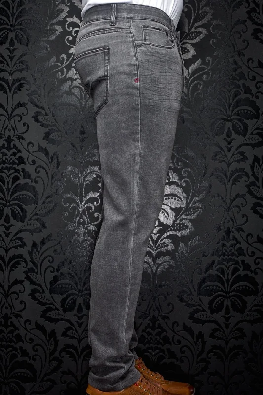 Weekend Deals That Amaze Au Noir Stretch Pant | Jeans Johnny SRD Med Grey