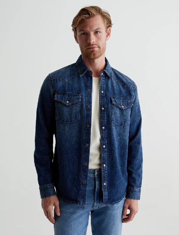 Weekend Offers That Shine Aiden Western Shirt - Exhibition 71384HRGXBTN