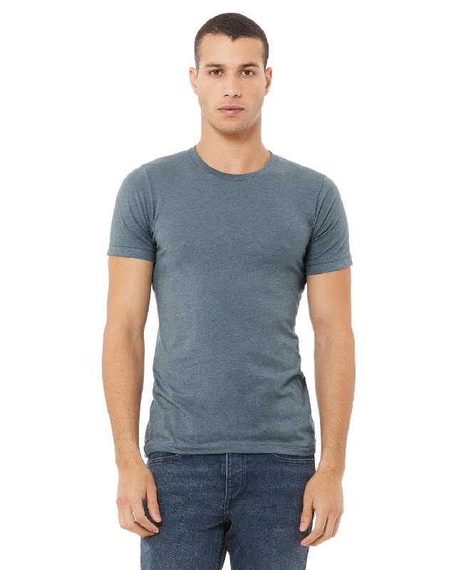 Clearance Sale Bella+Canvas Unisex Heather CVC T-Shirt | Heather Slate