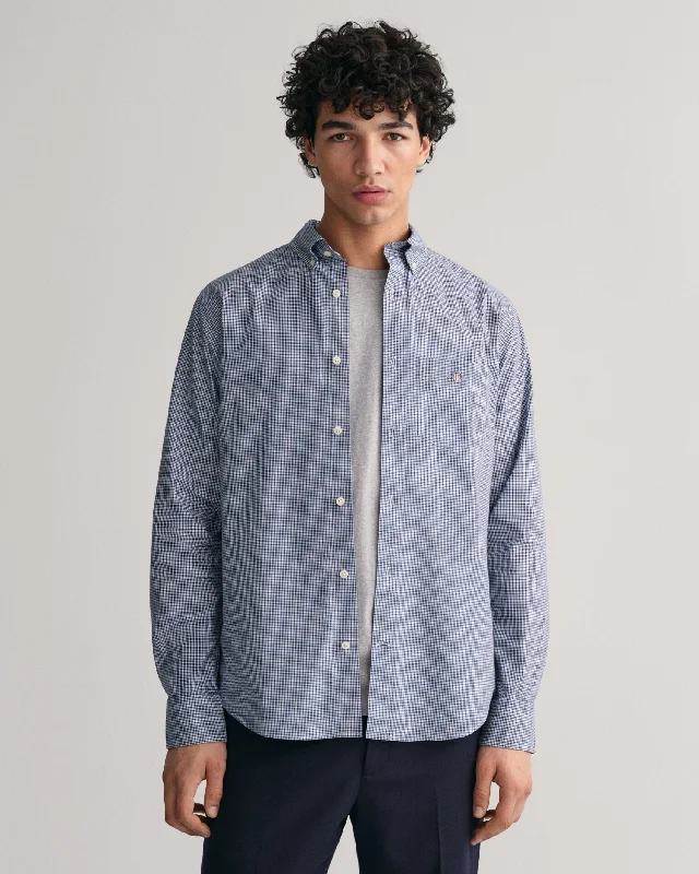 Super Bargain GANT Regular Poplin Micro Check Shirt
