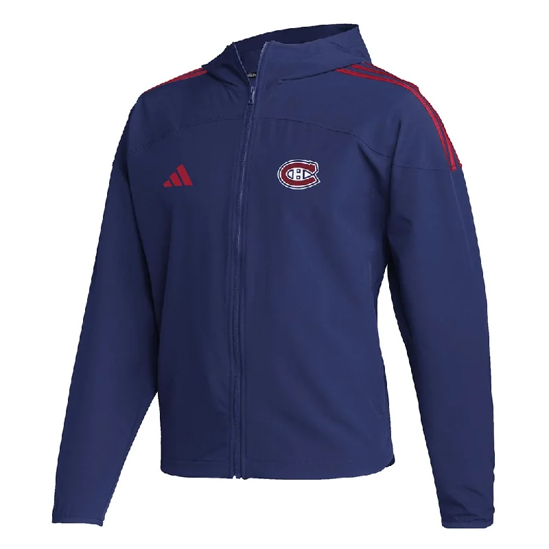 Overstock adidas - Men's Montreal Canadiens LW Full Zip Jacket (HY3108)