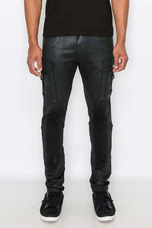 Mega Sale Coated Utility Cargo Pants