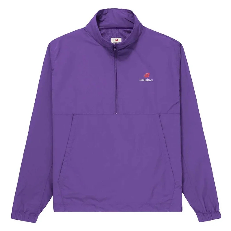 Special Price New Balance - Men's MADE In USA Half Zip Jacket (MJ31540 PRP)