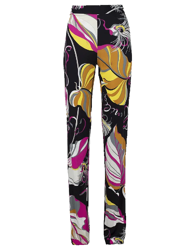 Printed Jersey Pant