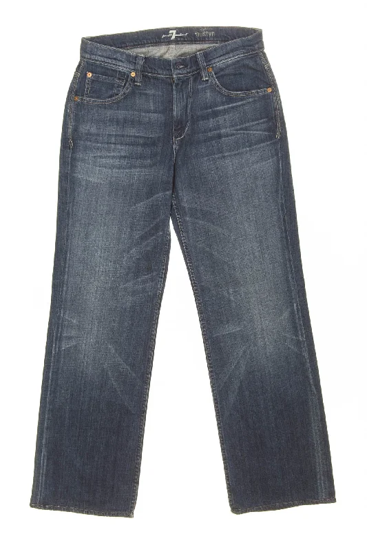 Weekend Bargains to Cherish 7 For All Mankind - "Austyn" Blue Denim Jeans - 30