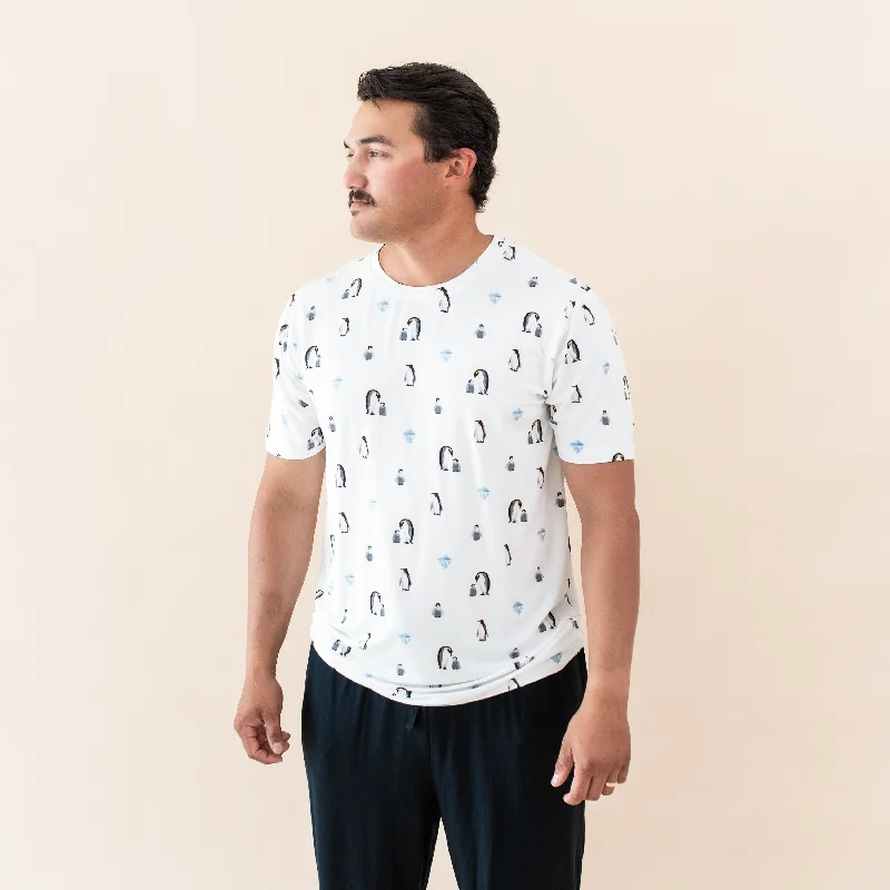 Quick Sale Men's Crew Neck Tee in Penguin
