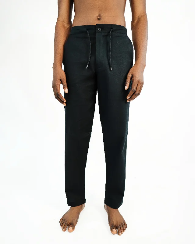 Stock Up and Save Blue Black Linen Pant