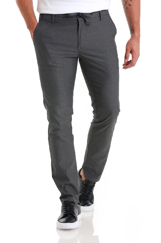 Great Deal Regular Fit Side Pocket Low Waist Cotton Blend Navy Jogger