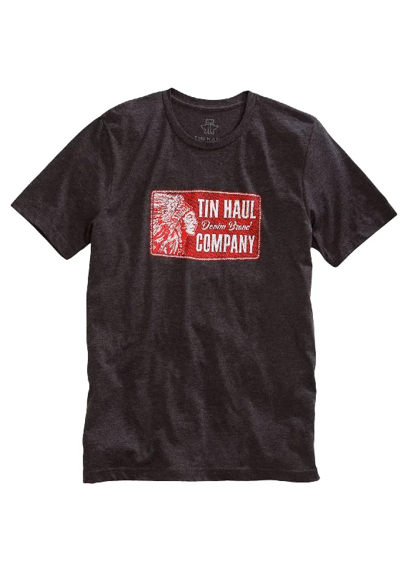 Buy Now Tin Haul Patch Unisex Dark Grey Denim Brand S/S T-Shirt