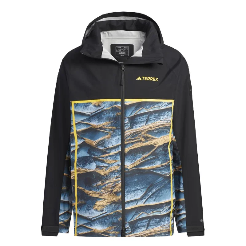 Major Savings adidas - Men's National Geographic RAIN.RDY Jacket (IC1979)