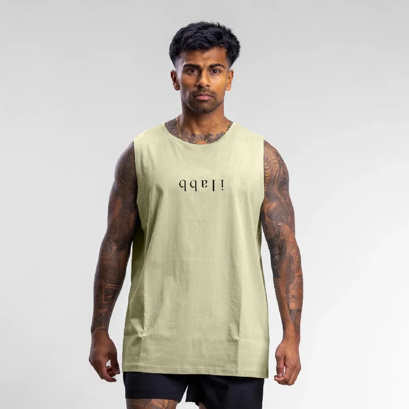 Price Rollback Capsize Space Block Tank Unisex Sage