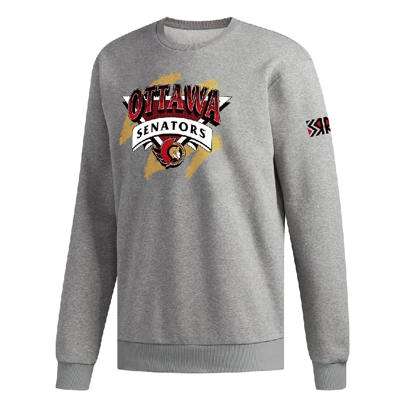 Lowest Price adidas - Men's Ottawa Senators Vintage Crew Sweatshirt (HN6397)