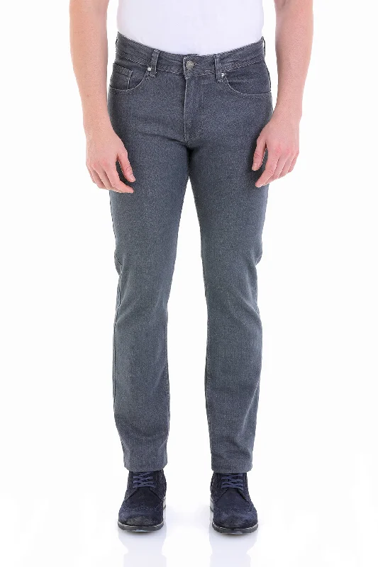 Weekend Savings Spectacular Regular Fit 5 Pocket High Waist Cotton Gray Denim Jeans
