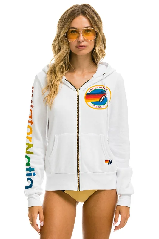 Don’t Miss Out AVIATOR NATION HOODIE - WHITE