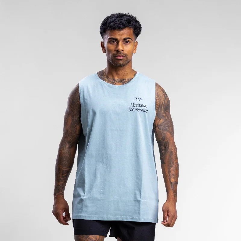 Exclusive Savings Momentum Block Tank Unisex Sky