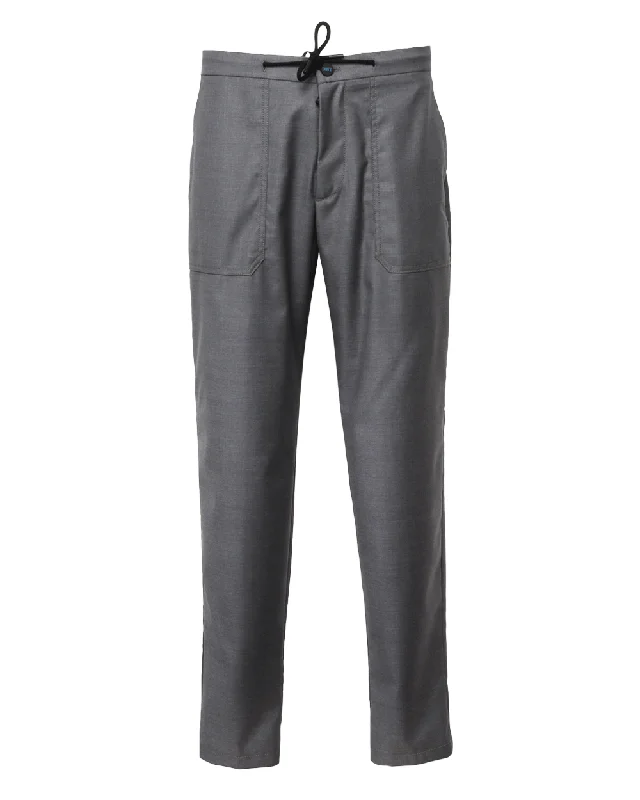 Today Only Dark Grey Drawstring Pant