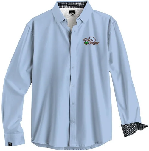 Referral Discount Storm Creek Influencer Solid 4-Way Stretch Eco-Woven Shirt