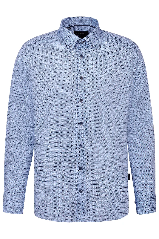 Weekend Deals That Impress Long Sleeve Shirt 9350-68519B Light Blue