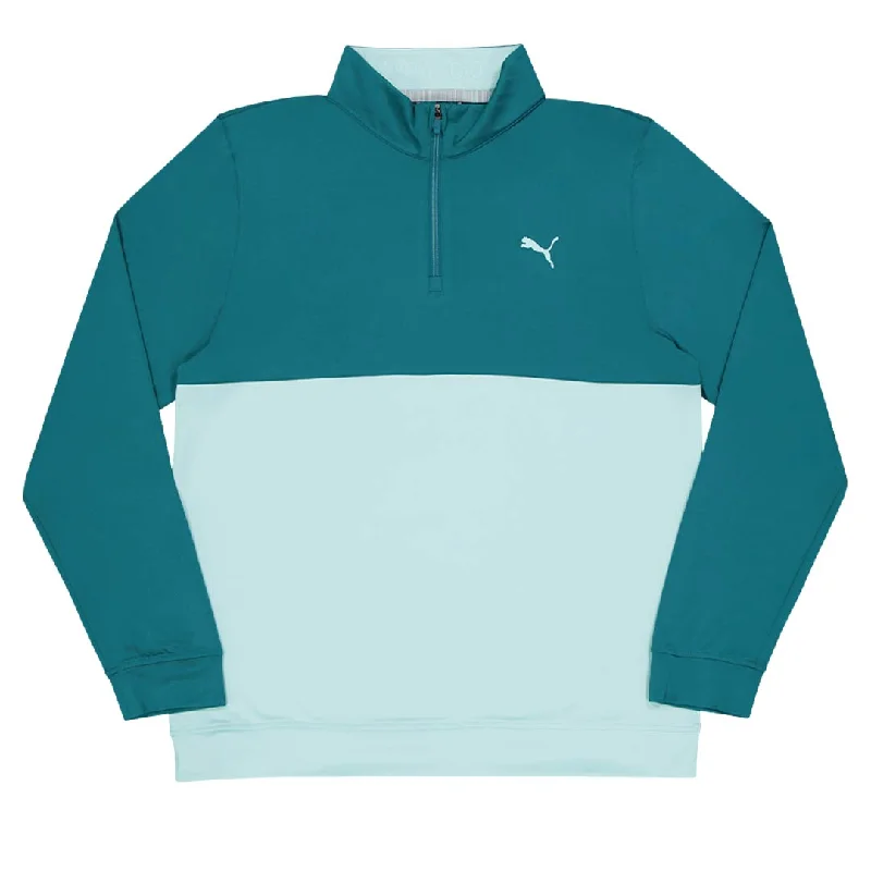 Weekend Savings Bonanza Puma - Men's Gamer Colorblock 1/4 Zip Sweater (532985 24)