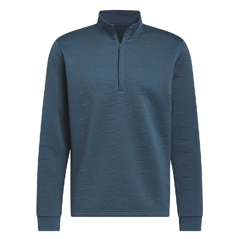 Savings Soar This Weekend adidas - Men's DWR Quarter Zip Pullover (HZ0434)