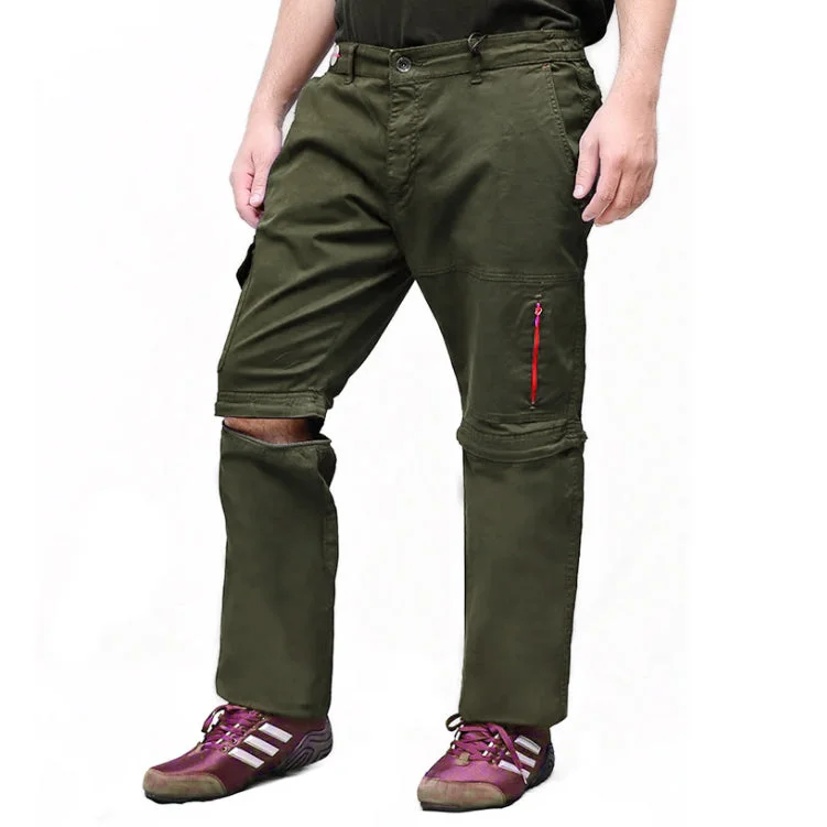 Big Savings PR - Men 'Dark Green' Trousers cum Shorts Cargo PR183