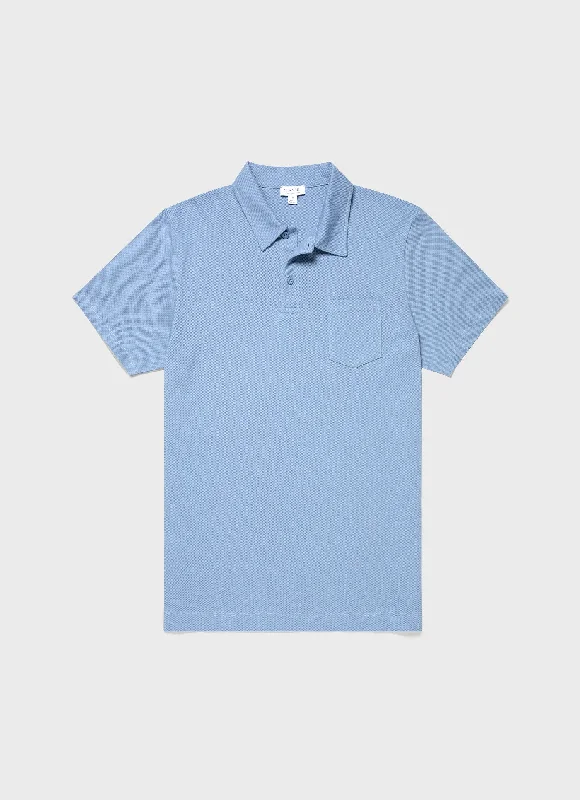 Weekend Offers That Amaze Men's Riviera Polo Shirt in Cornflower