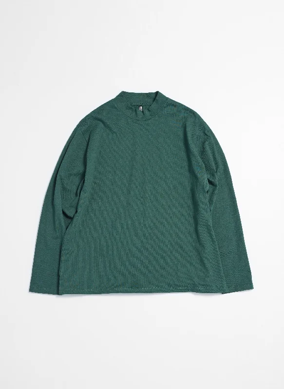 Buy Today Mercerised Cotton Mock Neck Tee