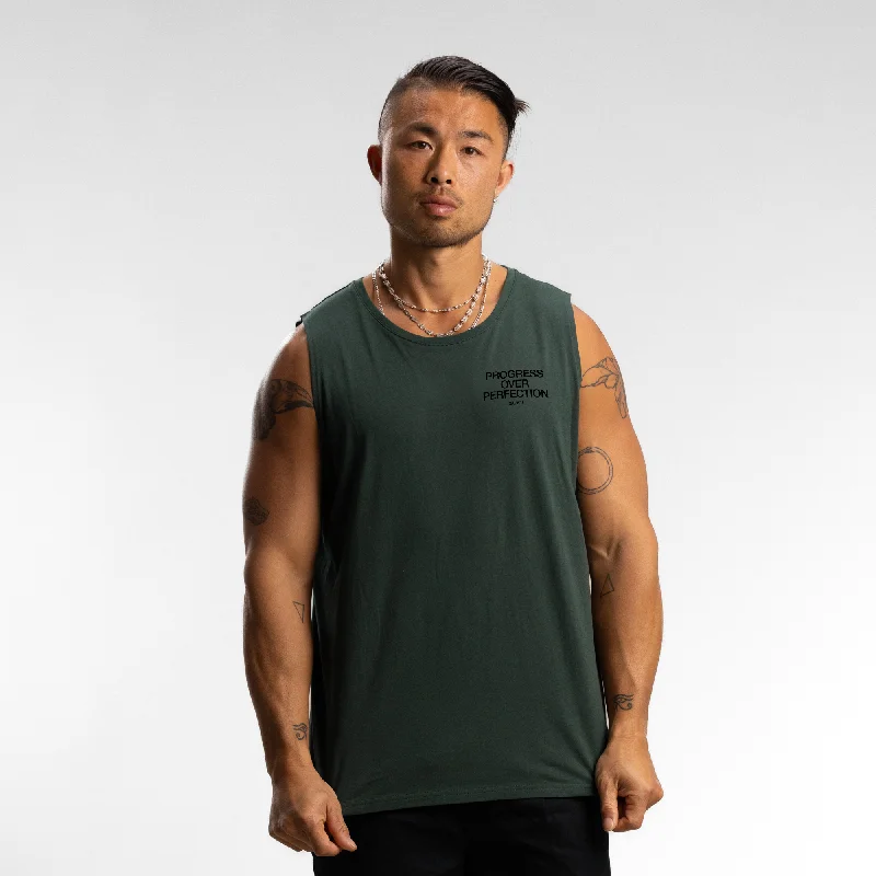 Unbeatable Prices Progress Block Tank Unisex MILITARY