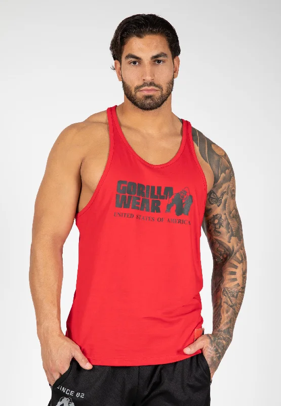 Stock Up and Save Classic Tank Top - Red